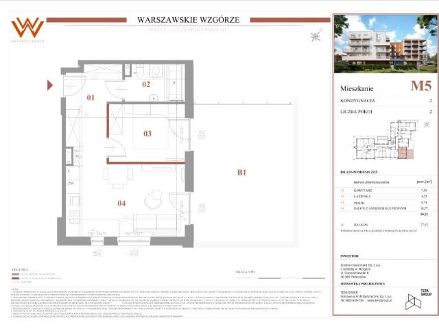Mieszkanie 39,1m²