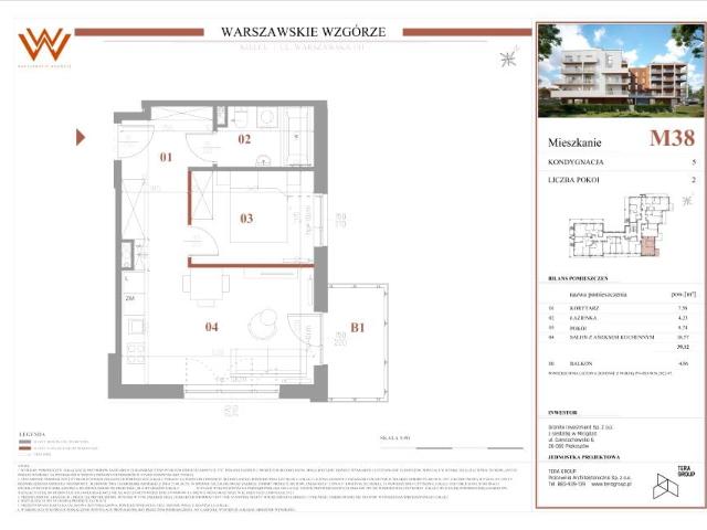 Mieszkanie 39,1m²