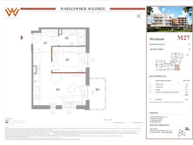 Mieszkanie 39,1m²