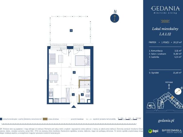 Mieszkanie 39,3m²