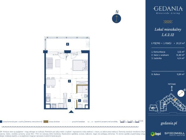 Mieszkanie 39,3m²