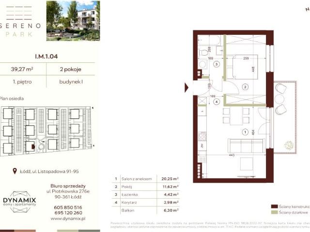 Mieszkanie 39,3m²