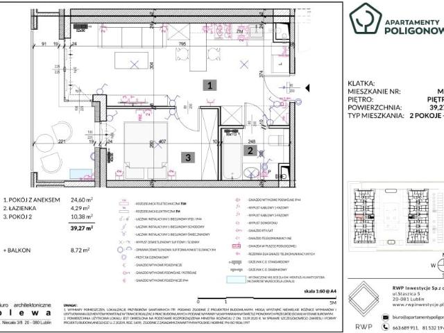 Mieszkanie 39,3m²