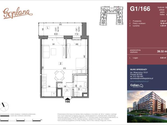 Mieszkanie 39,3m²