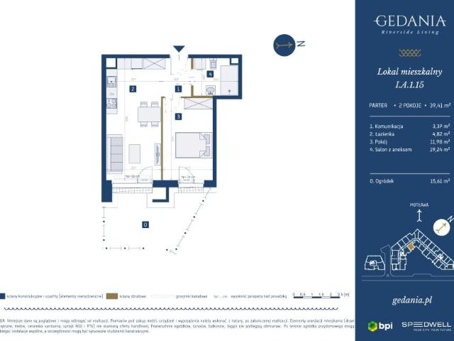 Mieszkanie 39,4m²