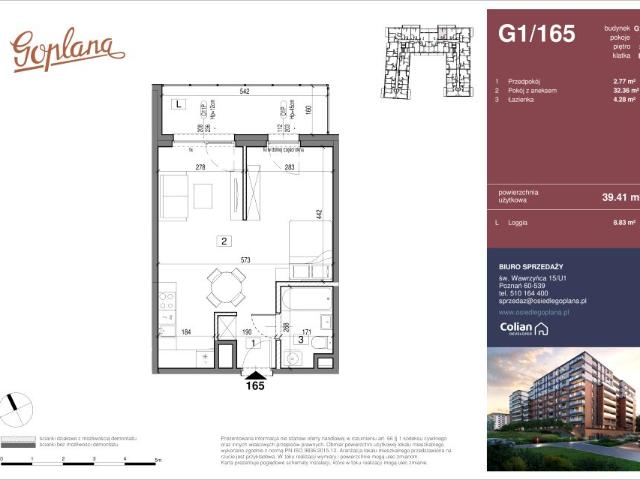 Mieszkanie 39,4m²