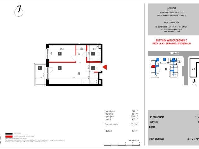 Mieszkanie 39,5m²