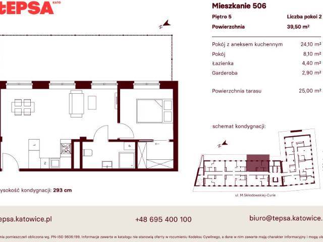 Mieszkanie 39,5m²