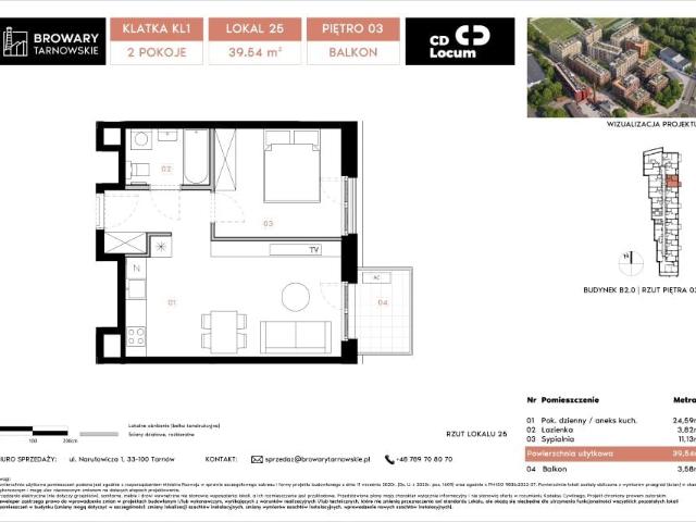 Mieszkanie 39,5m²