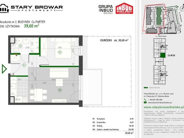 Mieszkanie 39,8m²