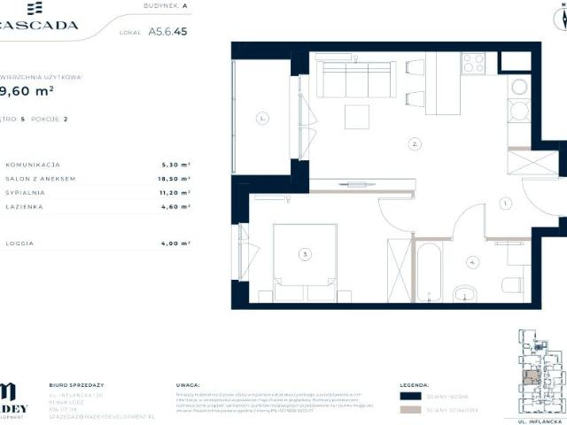 Mieszkanie 39,6m²