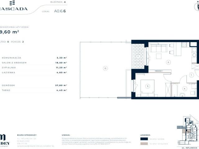 Mieszkanie 39,6m²