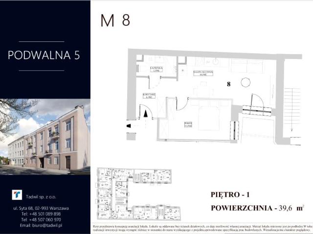 Mieszkanie 39,6m²