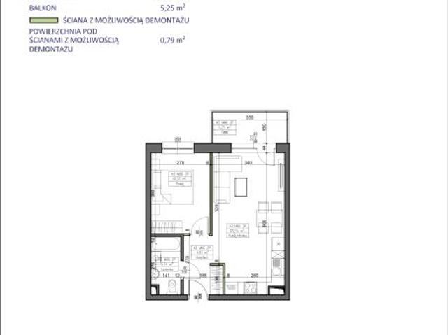 Mieszkanie 39,6m²