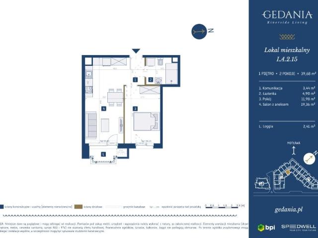 Mieszkanie 39,7m²