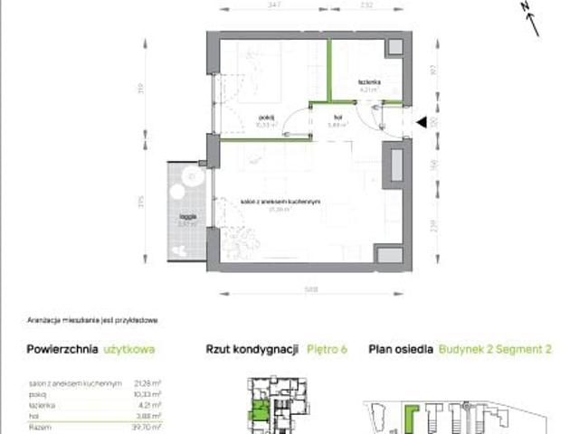 Mieszkanie 39,7m²