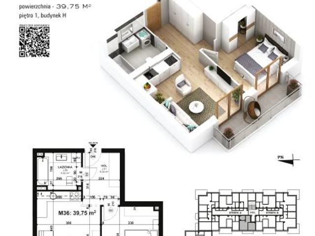 Mieszkanie 39,8m²