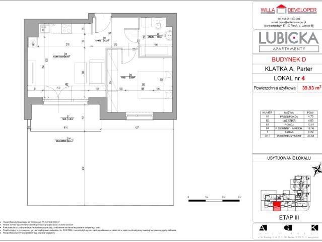Mieszkanie 39,9m²