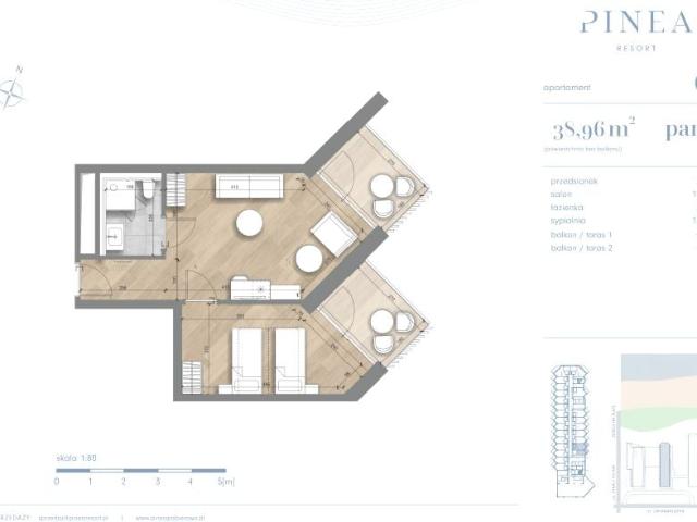 Mieszkanie 39m²