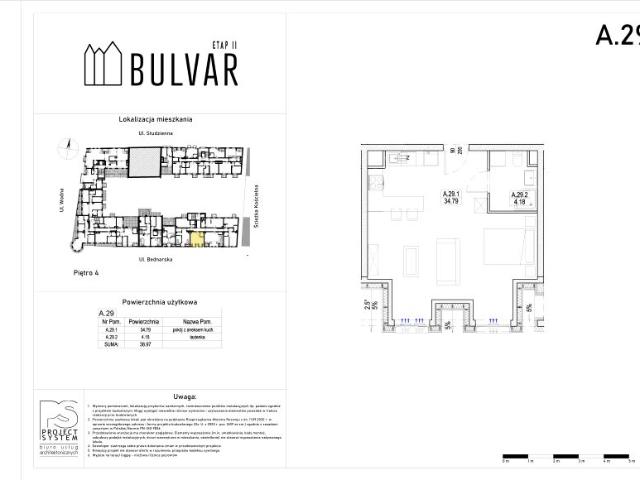 Mieszkanie 39m²