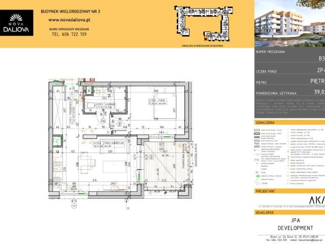 Mieszkanie 39m²