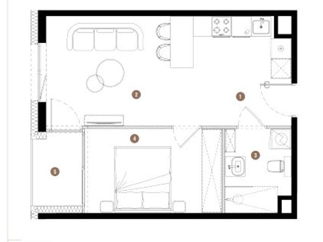 Mieszkanie 39m²