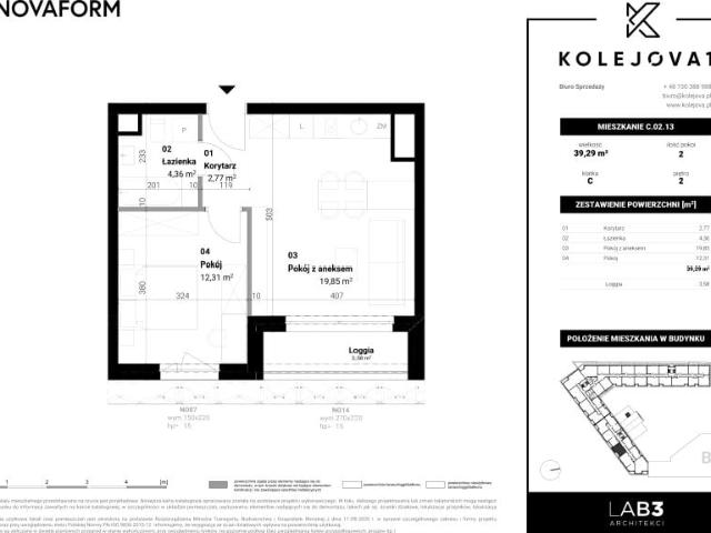 Mieszkanie 39m²