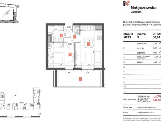 Mieszkanie 30,6m²