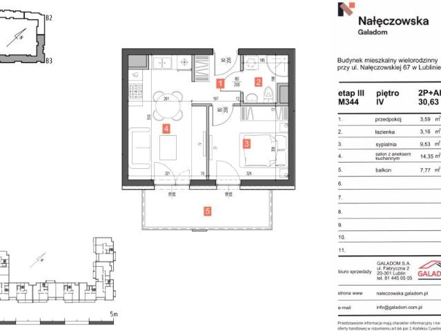 Mieszkanie 30,6m²