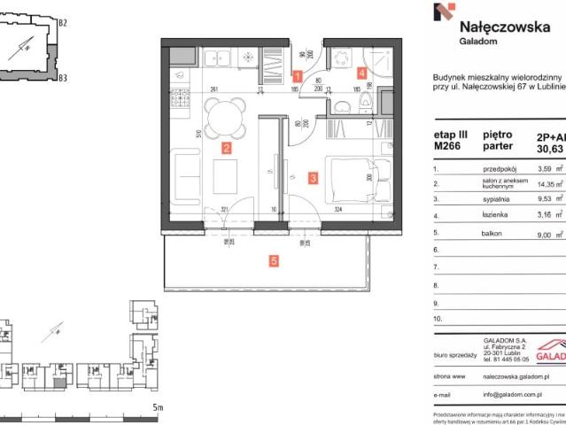 Mieszkanie 30,6m²