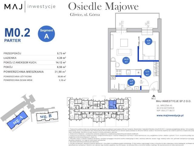 Mieszkanie 30,8m²