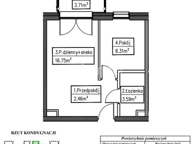 Działkowa 31,11 m², Wrocław