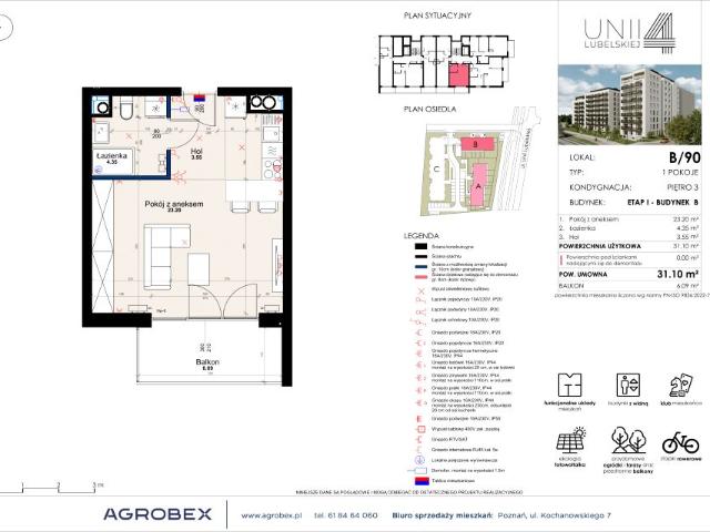 Mieszkanie 31,1m²