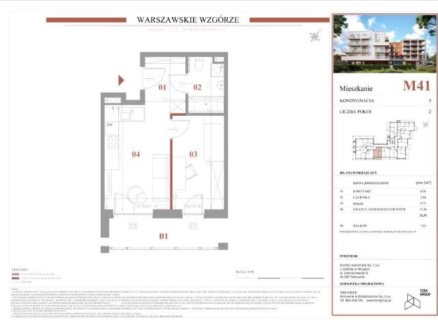 Mieszkanie 31,5m²
