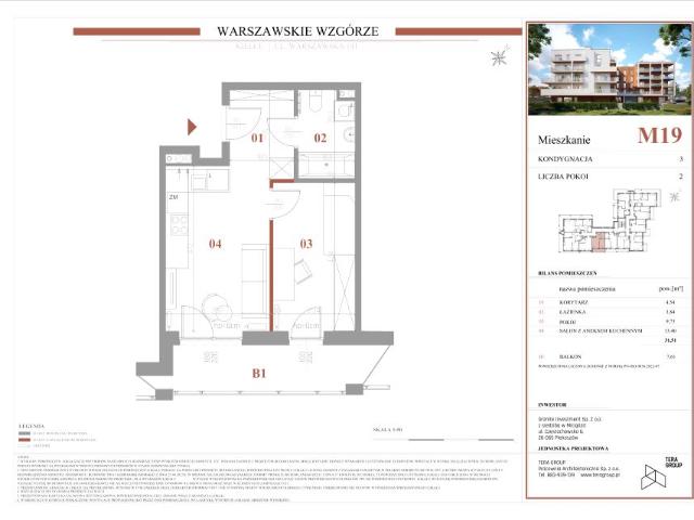 Mieszkanie 31,5m²