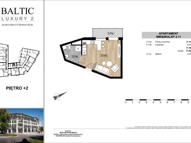 Mieszkanie 31,6m²