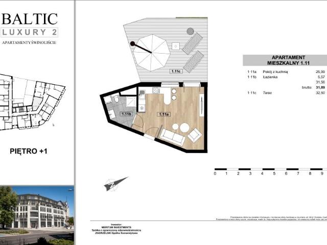 Mieszkanie 31,6m²