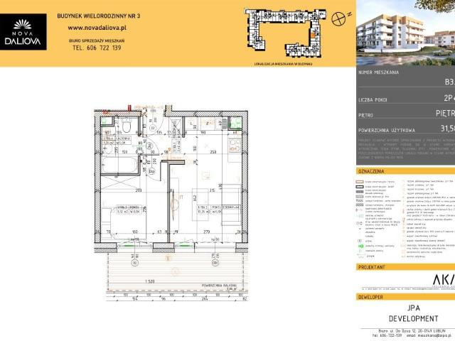 Mieszkanie 31,6m²