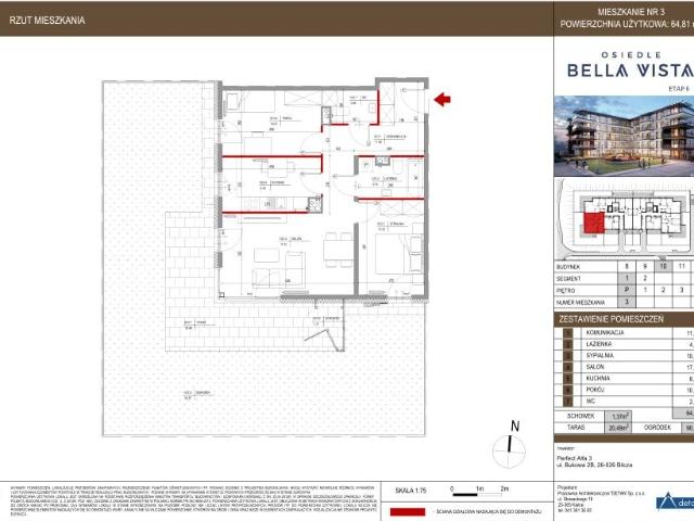 Mieszkanie 64,8m²