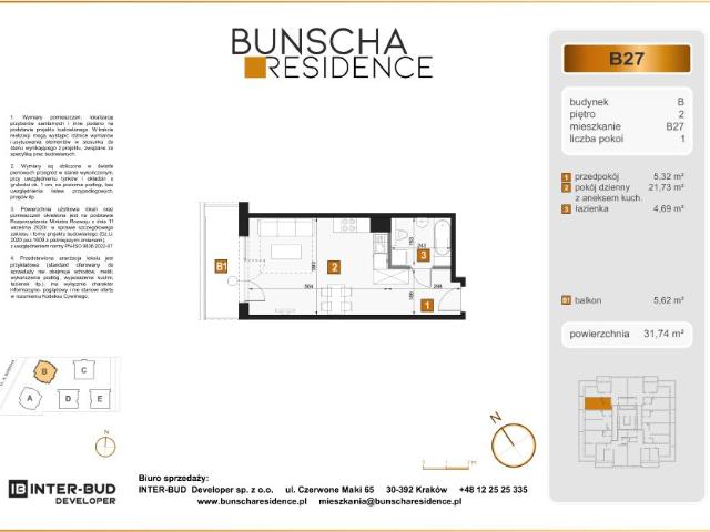 Mieszkanie 31,7m²