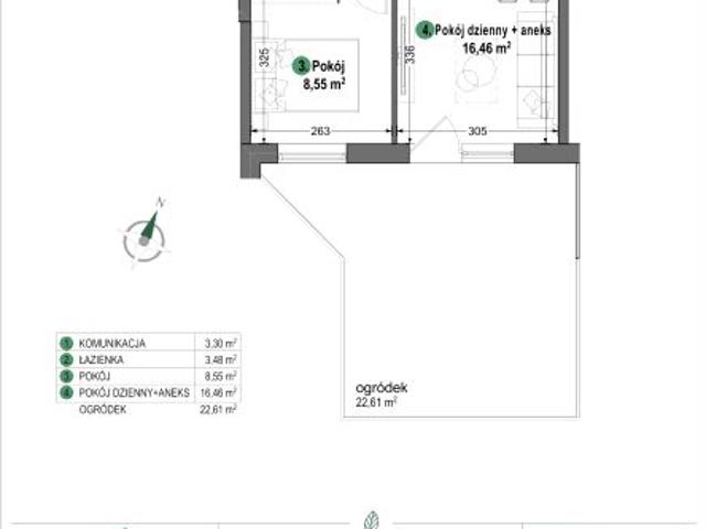 Mieszkanie 31,8m²