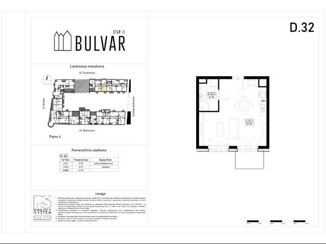 Mieszkanie 31,8m²
