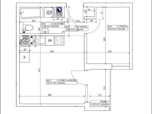 Mieszkanie 31,8m²