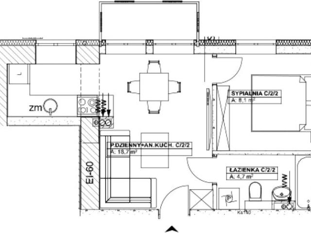 Mieszkanie 31,8m²