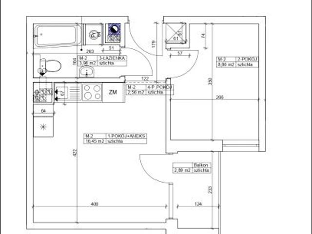 Mieszkanie 31,9m²