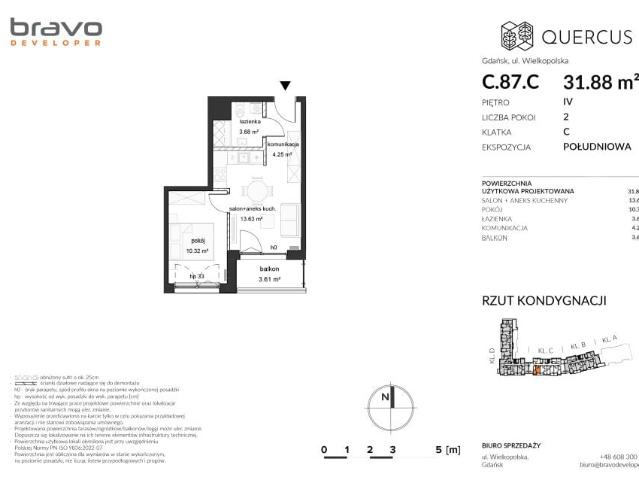 Mieszkanie 32,3m²
