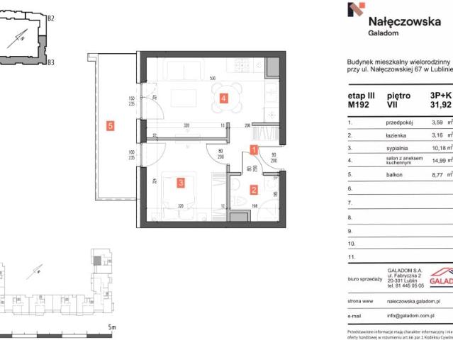 Mieszkanie 31,9m²