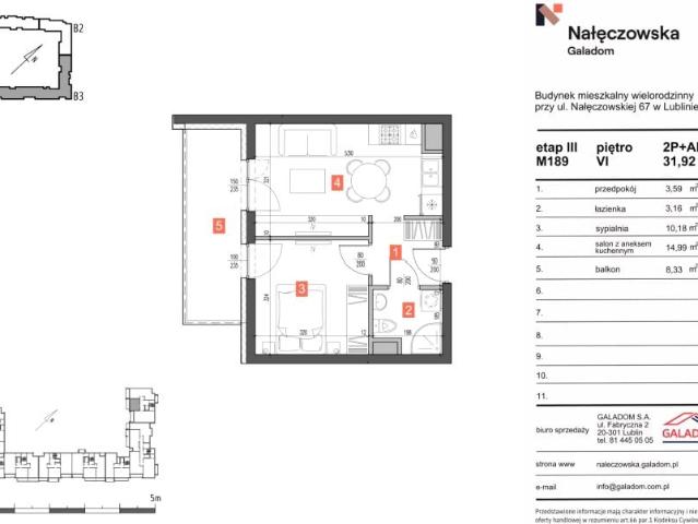 Mieszkanie 31,9m²