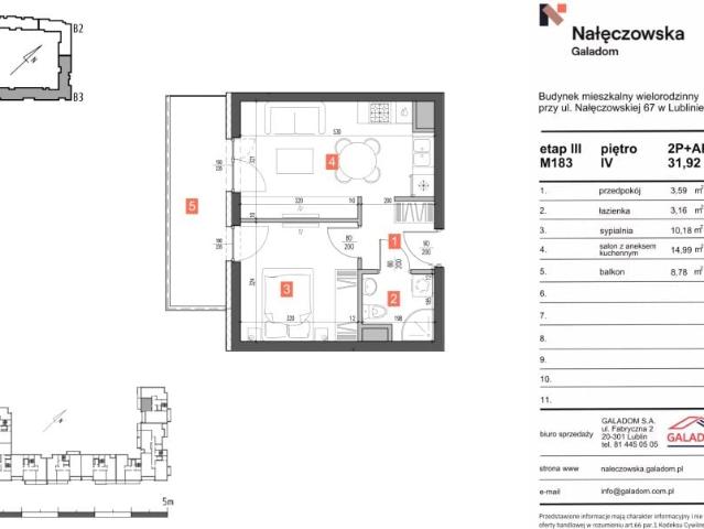 Mieszkanie 31,9m²