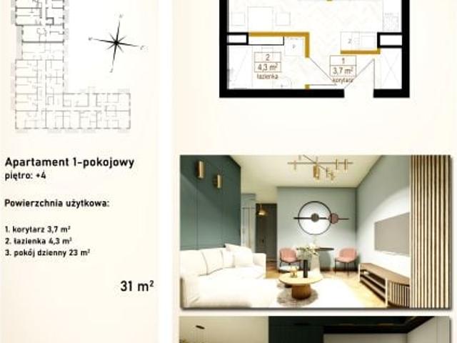 Mieszkanie 31m²